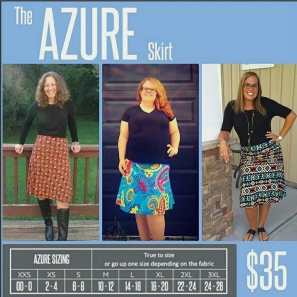 NWT LuLaRoe Azure Midi Swing skirt Size Large Mustard Gold - Picture 6 of 6